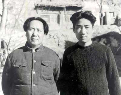 毛泽东与儿子毛岸英